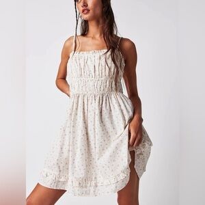 NWOT Free People, Gabby Mini Dress, Medium